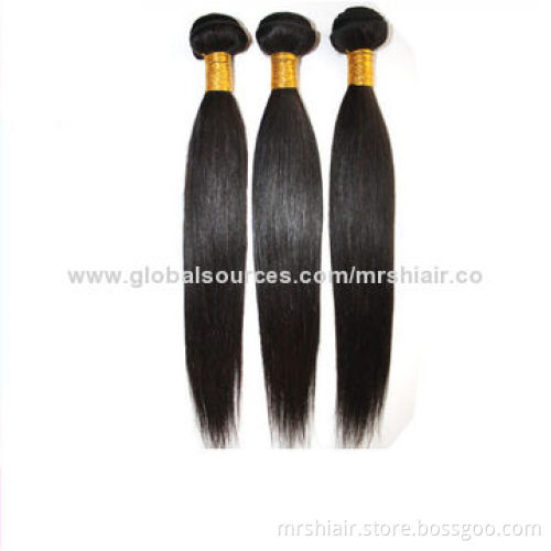 22-inch 6A 100% Unprocessed Straight Hair Remy Weft